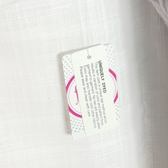 Flirtitude Active Athleisure Open Back Tie Dye Women's Sweatshirt Plus Size XXL - Picture 6 of 7